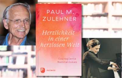 Mit Musikbegleitung von Thaïs-Bernarda Bauer liest Paul Zulehner am 25. April aus seinem Buch 'Herzlichkeit in einer herzlosen Welt'.